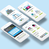 Web Servieco. Design, Design gráfico, Web Design, Ilustração digital, Ilustração vetorial, e UX / UI projeto de Pepe Belda Parres - 30.05.2018