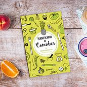 Planificador de Comidas. Design editorial e Ilustração tradicional projeto de Luis Carneiro - 25.04.2017