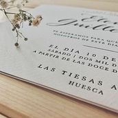 Wedding Cards - E&G. Un progetto di Graphic design di María Sanz Ricarte - 04.06.2018