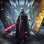 Proyecto final: Darth Vader. Un progetto di Illustrazione digitale di Javi Garcia - 04.06.2018