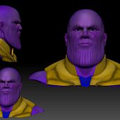 Mi Proyecto del curso: Modelado de personajes en 3D. 3D Modeling project by Alejando Ronda Santamaría - 06.05.2018
