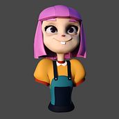 Proyecto portafolio Rigging . 3D, 3D Modeling, and Rigging project by Francisca Fernandez - 09.26.2018