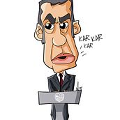 Varias caricaturas 2015. Design de personagens projeto de Unai Gaztelumendi - 30.12.2015