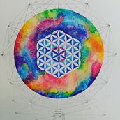 Geometría - una recopilación de obras de diferentes estilos geométricos desde la geometría clásica islámica, geometría sagrada pasando por escritura geométrica tibetana.. Traditional illustration project by oniric_omnia - 06.07.2018