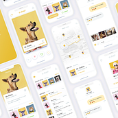 a.dopt, app que fomenta la adopción. Graphic Design, Web Design, and UX / UI project by Paloma G - 09.20.2018