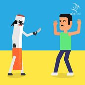Gifs. 2D Animation, and Traditional illustration project by Alef Sánchez - 06.11.2018