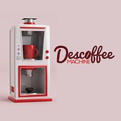 Descoffee Machine . 3D, Branding e Identidade, Design gráfico, Design de produtos, e Design de logotipo projeto de Diego Raygadas - 12.06.2018