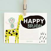Happy Birthday from your friends. Een project van Vectorillustratie van Beatriz Camargo - 13.06.2018