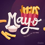 Mayo. Design, Writing, and Lettering project by Chelly Fontalvo Orozco - 06.14.2018