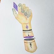 Mano acuarelas . Seni Rupa, Dan Menggambar proyek oleh Minerva Tabernero - 06.01.2018