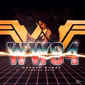 WW84: Wonder Woman 2 Fan made Poster. Design, Poster Design, and Advertising project by Alejandro Martínez Muñoz - 06.03.2018