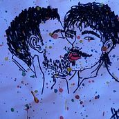 Su amor no daña, tu odio sí.  #Pride2018. Een project van  Tekening,  Ontwerp y Traditionele illustratie van Sara Hermo - 17.06.2018