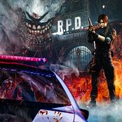  Resident Evil 2: Remake Fan Made Poster. Creativit, Design, Poster Design, and Advertising project by Alejandro Martínez Muñoz - 06.13.2018