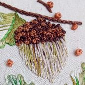 Mi Proyecto del curso: Técnicas básicas de bordado: puntadas, composiciones y gamas cromáticas. Creativit project by Lorena Bufidis Torres - 06.19.2018