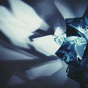 Mi Proyecto del curso: Creación de lámparas de Origami con papel. Un proyecto de Artesanía, Diseño y Papercraft de Glòria Ib - 19.06.2018