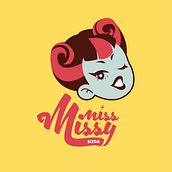 | MISS MISSY SODA | Branding & Packaging. Animation, 2D Animation, Br, ing, Identit, Design, Poster Design, Logo Design, Editorial Design, Graphic Design, Web Design, Traditional illustration, Vector Illustration, Lettering, Naming, Packaging, and Stop Motion project by Laura Méndez - 06.20.2018
