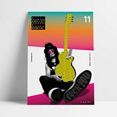 1A1M, Poster for November 2017 Edition. Een project van  Art direction, Posterontwerp y Grafisch ontwerp van Julio Liarte - 08.10.2017