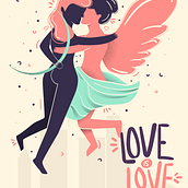 #Pride2018. Digital Illustration, and Vector Illustration project by Jose Carlos Marin - 06.23.2018
