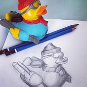 Ejercicio de dibujo. Drawing, and Pencil Drawing project by César Matamoros - 06.23.2018