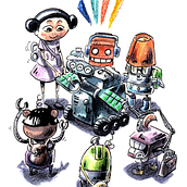 PROYECTO CRUZ ROJA: Guía para padres y madres. Un progetto di Fumetto, Character design e Illustrazione tradizionale di undiscover - 25.06.2018