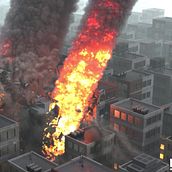 Bye Bye City. Een project van 3D, 3D-animatie y VFX van Teresa Lozano Pastor - 26.06.2018