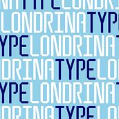  Londrina typeface Ein Projekt aus dem Bereich Br, ing und Identität, Grafikdesign, T und pografie von Matheus Henrique Gonçalves dos Santos - 02.01.2018