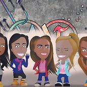 Amistad. Drawing, Pencil Drawing, Design, Character Design, Traditional illustration, Digital Illustration, and Vector Illustration project by Alicia Ferreyra - 07.20.2017