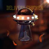 Delivery Chicken. Ein Projekt aus dem Bereich 3D, Animation von Figuren und Kreativität von Luis Montoya - 29.06.2018