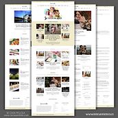 Diseño web: Se casa mi Lola. Un proyecto de Desarrollo Web, Diseño, Diseño gráfico y Diseño Web de Elena Doménech - 29.06.2018