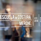 Merche Escuela de costura. Br, ing & Identit project by Jose Esteban - 06.02.2018