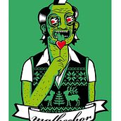 EDICIONES. Traditional illustration, and Screen Printing project by Diego Etcheverry - 07.02.2015