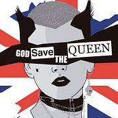 god save the queen. Un progetto di Graphic design, Illustrazione tradizionale e Illustrazione vettoriale di inma caos - 02.07.2018