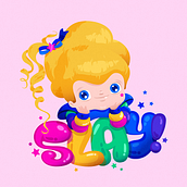 Slay! . Un proyecto de Diseño de personajes, Ilustración vectorial y Tipografía de thirabez - 02.07.2018