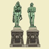50 íconos de la Ciudad de México. Un proyecto de Diseño de personajes, Diseño editorial e Ilustración tradicional de Andonella - 03.02.2017