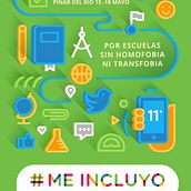 11na Jornada Cubana contra la Homofobia y la Transfobia. Un progetto di Design di poster , Design editoriale, Graphic design, Fotografia, Illustrazione vettoriale, Infografica e Tipografia di Tinti Nodarse - 03.07.2018