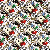 Mi Proyecto del curso: Pattern Design analógico y digital. Traditional illustration project by Fátima Giménez - 07.08.2018