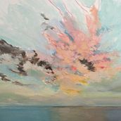 Atardecer viento sur. Een project van Interactief ontwerp,  Beeldende kunst y Traditionele illustratie van CLAUDIA IZA - 17.05.2018
