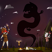 "Don´t Starve Together" Fanart. Projekt z dziedziny Ilustracja c i frowa użytkownika Erick Cruz - 08.06.2018