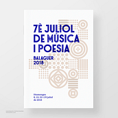 Festival de Música y Poesía (identidad corporativa). Un progetto di Br, ing, Br, identit, Design editoriale, Graphic design e Tipografia di Toni Castro - 08.07.2018