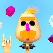 personajes rock punk. 3D project by Fernando José Hernández Alvarez - 07.09.2018
