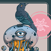 Watcher. Design, Traditional illustration, Digital Illustration, and Vector Illustration project by Diego Vázquez Leal - 07.11.2018
