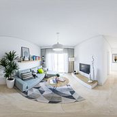 Diseño de interiores y Visualización 3D Promoción Rivadavia. Un progetto di 3D di HABdesign - 11.07.2018