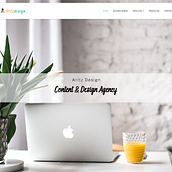 Aritz Design. Web Design project by Jose Escribano Ramos - 07.12.2018