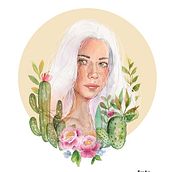 Mi Proyecto del curso: Retrato ilustrado en acuarela. Fine Arts, Drawing, Design, and Traditional illustration project by Sandra Casado Díaz - 07.16.2018
