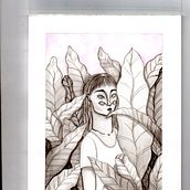 Mi Proyecto del curso: Introducción a la ilustración con tinta china "Wichis Montiel". Fine Arts project by Wichis Montiel - 07.19.2018