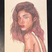 Mujeres de raza.. Traditional illustration project by Marta Mavillard - 07.19.2018