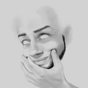 Autorretrato  // "No quiero complacer a los demas". Digital Illustration project by Jonathan Noguera Betancur - 07.19.2018