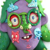 Escultura con plasticina. Character Design, and Sculpture project by María Zúñiga - 07.20.2018