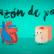 Corazón de papel . % Eric Ramos tarafından hazırlanan Animas, on, 2D Animas, Ve on projesi - 07.23.2018