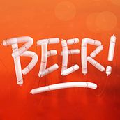 Beer!. Un proyecto de 3D, Bellas Artes, Caligrafía, Creatividad, Dibujo, Dirección de arte, Diseño, Diseño de iluminación, Diseño gráfico, Escritura, Ilustración tradicional, Lettering, Retoque fotográfico y Tipografía de Antonio Jimeno - 25.07.2018
